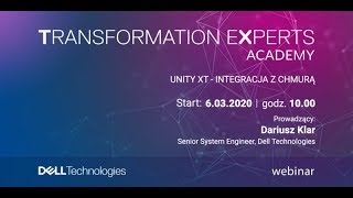 Unity XT: integracja z chmurą – zapis webinaru
