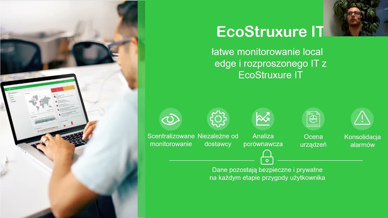 Zdalne zarządzanie i monitorowanie infrastruktury – EcoStruxure IT Expert