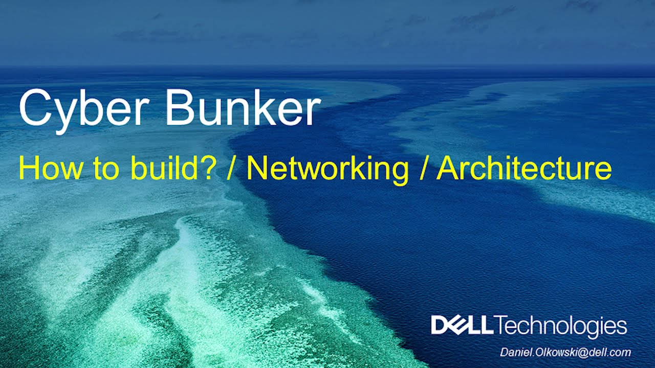Zapis webinaru [PL]: Cyber bunker – architecture, network, recovery
