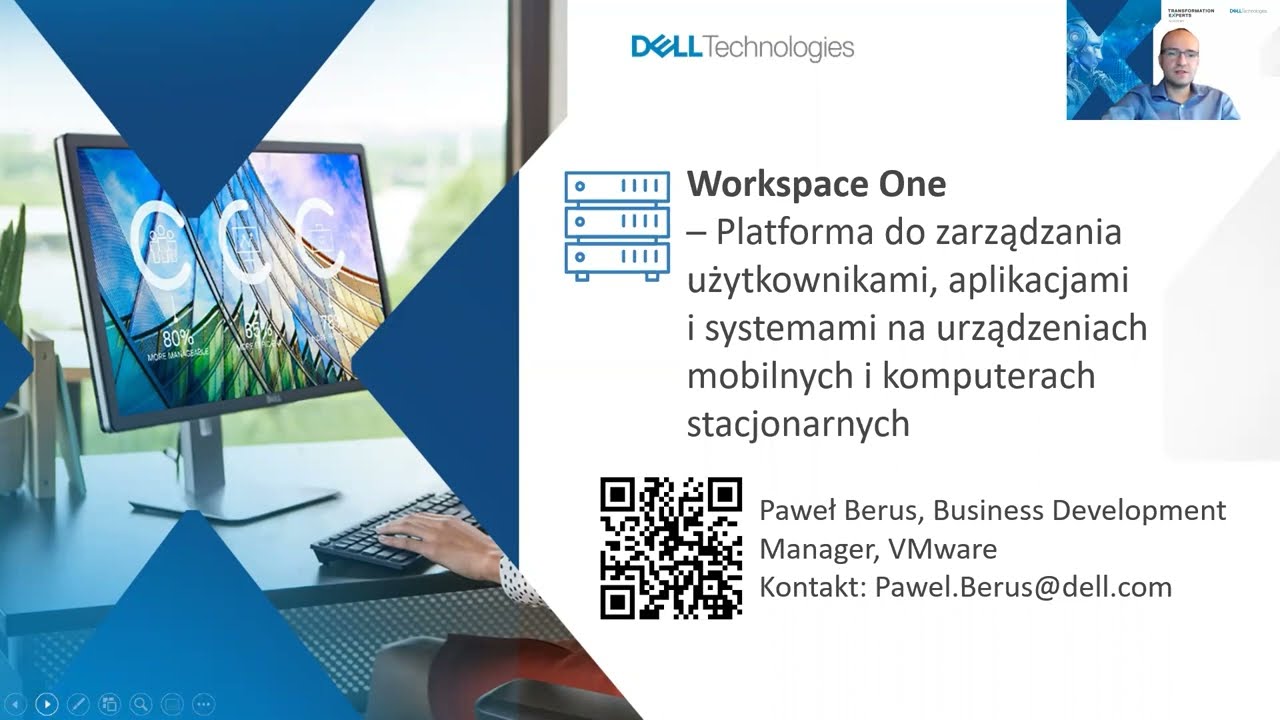 Zapis webinaru: Workspace One – Platforma do zarządzania użytkownikami, aplikacjami i systemami na urządzeniach mobilnych i komputerach stacjonarnych