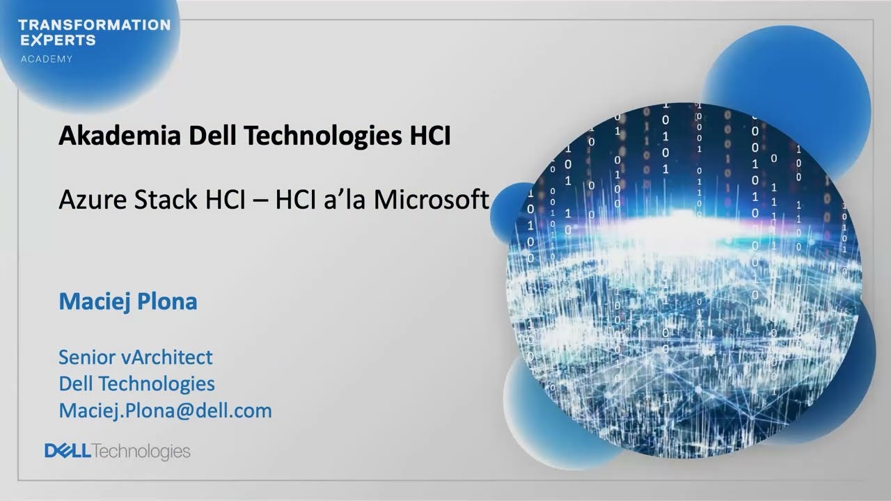 Akademia Dell Technologies HCI: Azure Stack HCI – HCI a’la Microsoft
