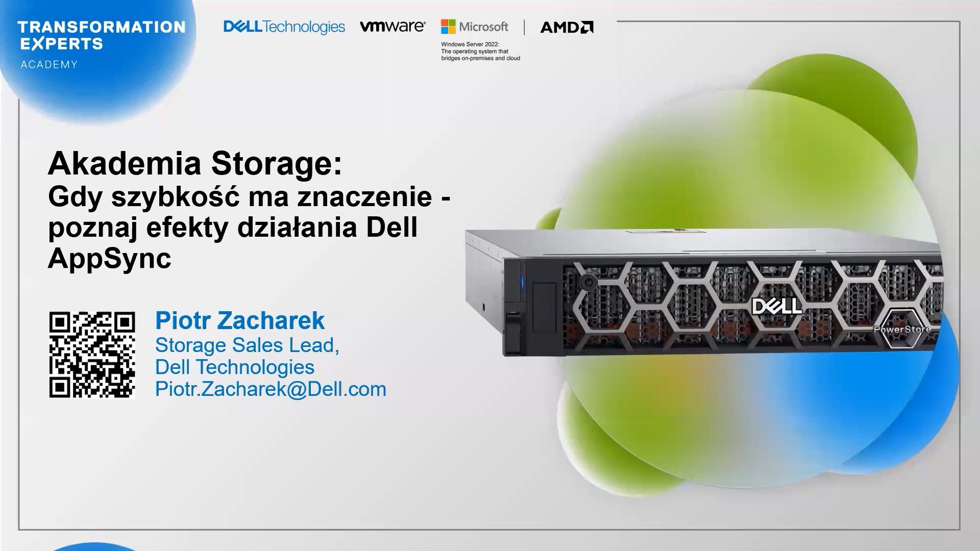 Zapis webinaru: Akademia Storage: Gdy szybkość ma znaczenie – poznaj efekty działania Dell AppSync