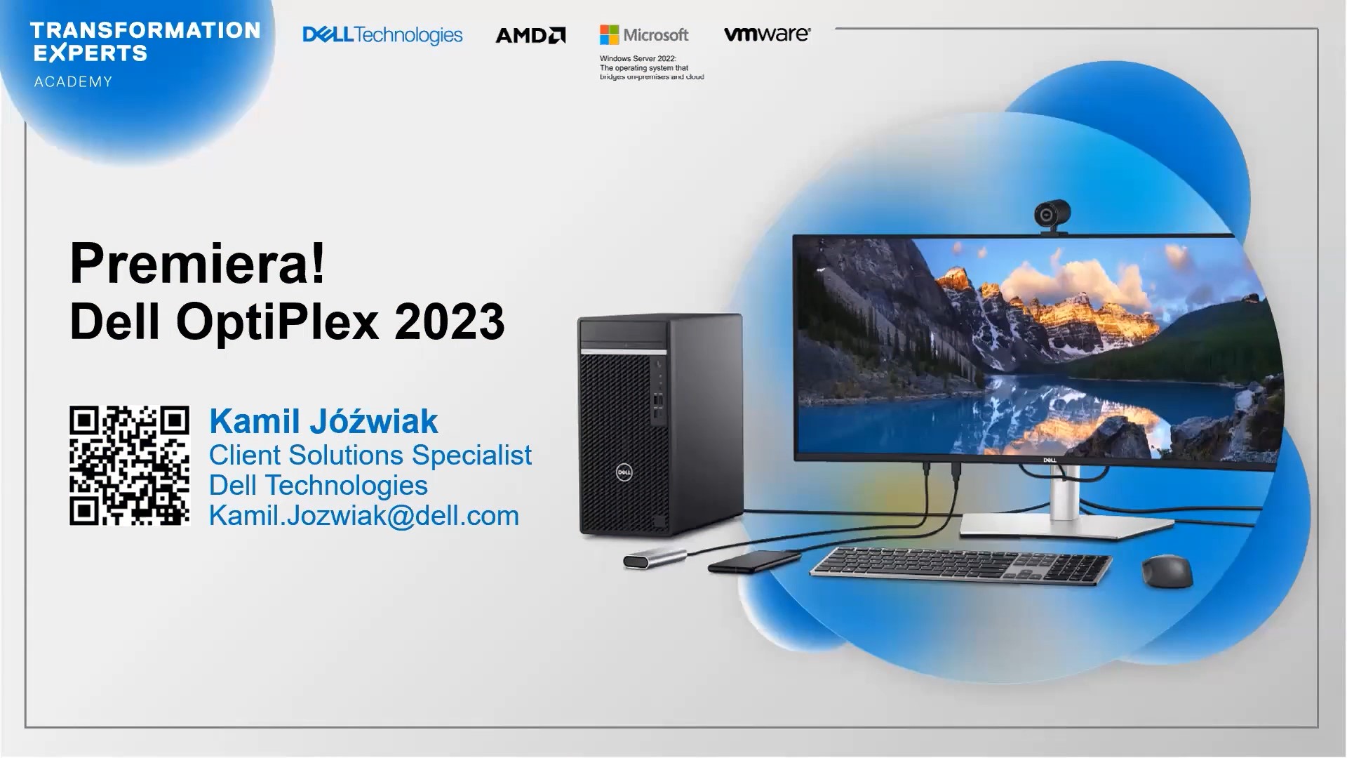 Zapis webinaru: Premiera Dell OptiPlex 2023