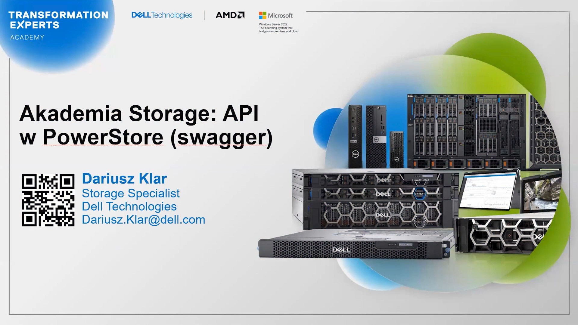 Akademia Storage: API w PowerStore (swagger)