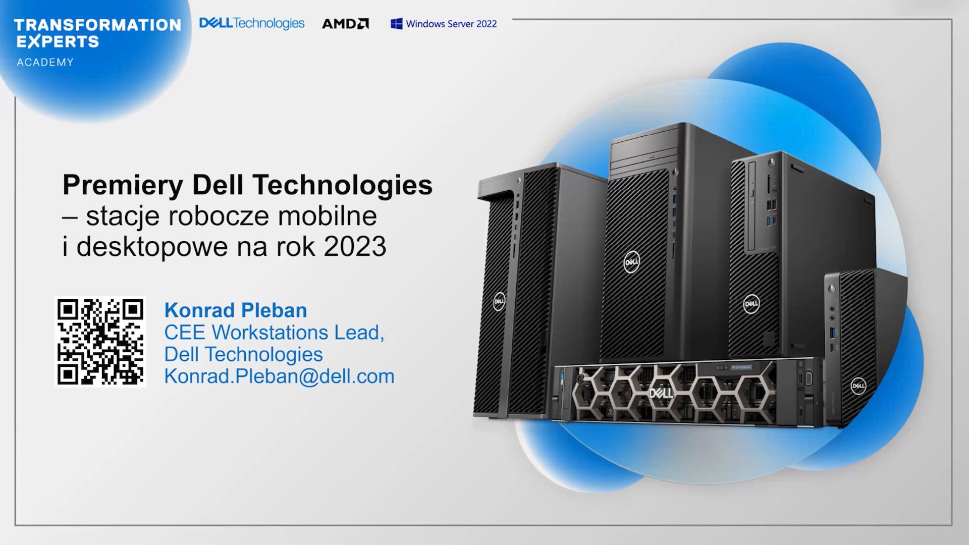 Zapis webinaru: Premiery Dell Technologies – stacje robocze mobilne i desktopowe na rok 2023