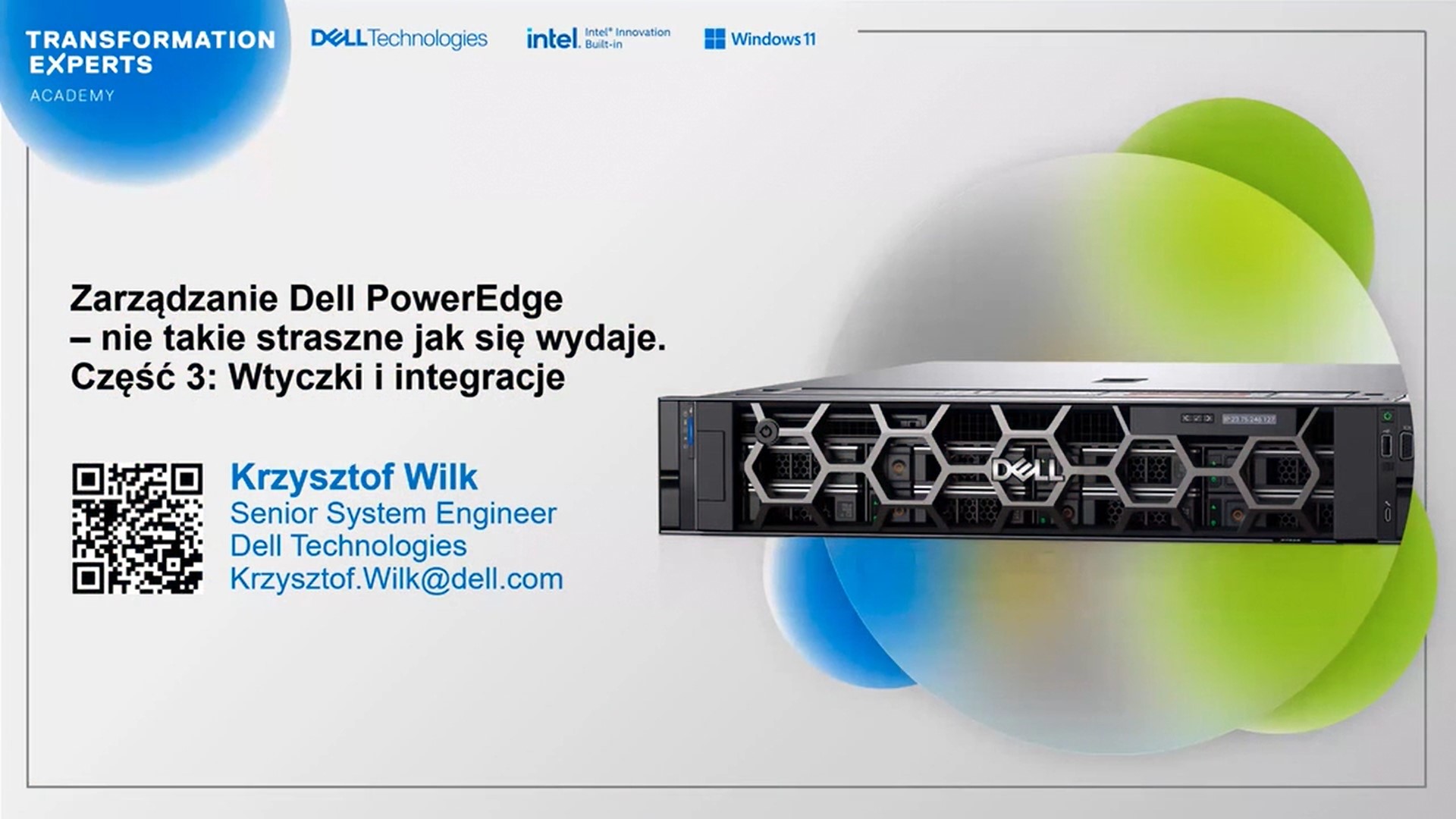 Zapis webinaru: Zarządzanie Dell PowerEdge – nie takie straszne jak się wydaje. Część 3: Wtyczki i integracje